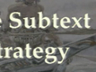 Teachers' Domain Resource: Integrated Teaching: The Subtext Strategy