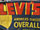 Mid-20th-Century Denim Levi's Advertising Banner 