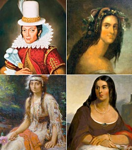 Four Representations of Pocahontas