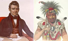 Chief John Ross and Fox Chief