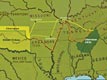 Cherokee Removal Map