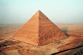 Pyramid with Limestone on Top